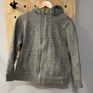Figs Women's Charcoal Full-Zip Hoodie